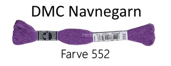 DMC Navnegarn  Nr. 25 farve 552